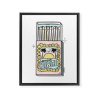 Hawaii Matchbox Framed Canvas Print Gallery Image 6