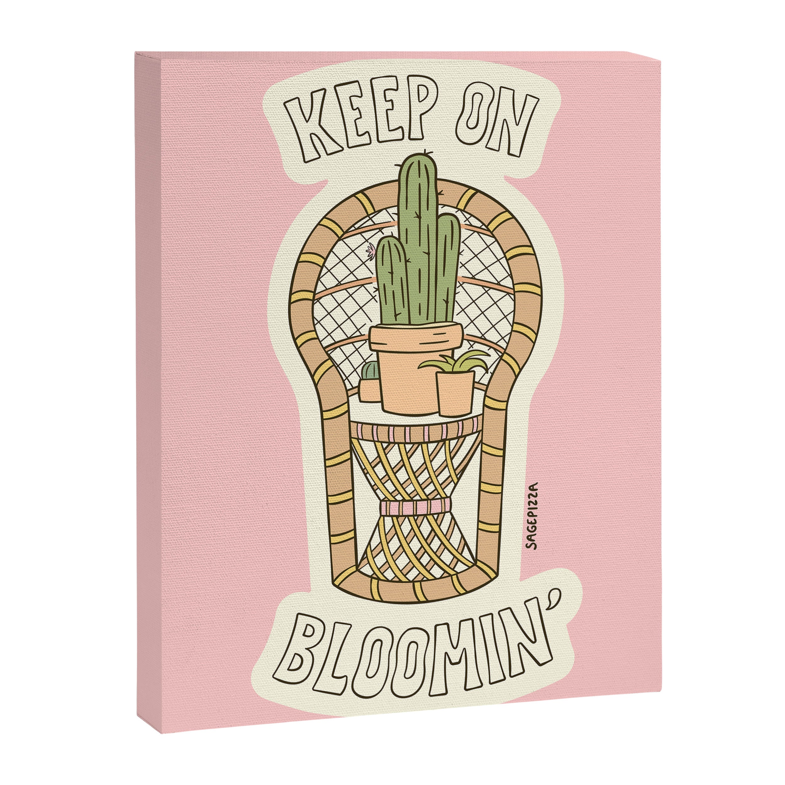 KEEP ON BLOOMIN' Canvas Print Gallery Image 8