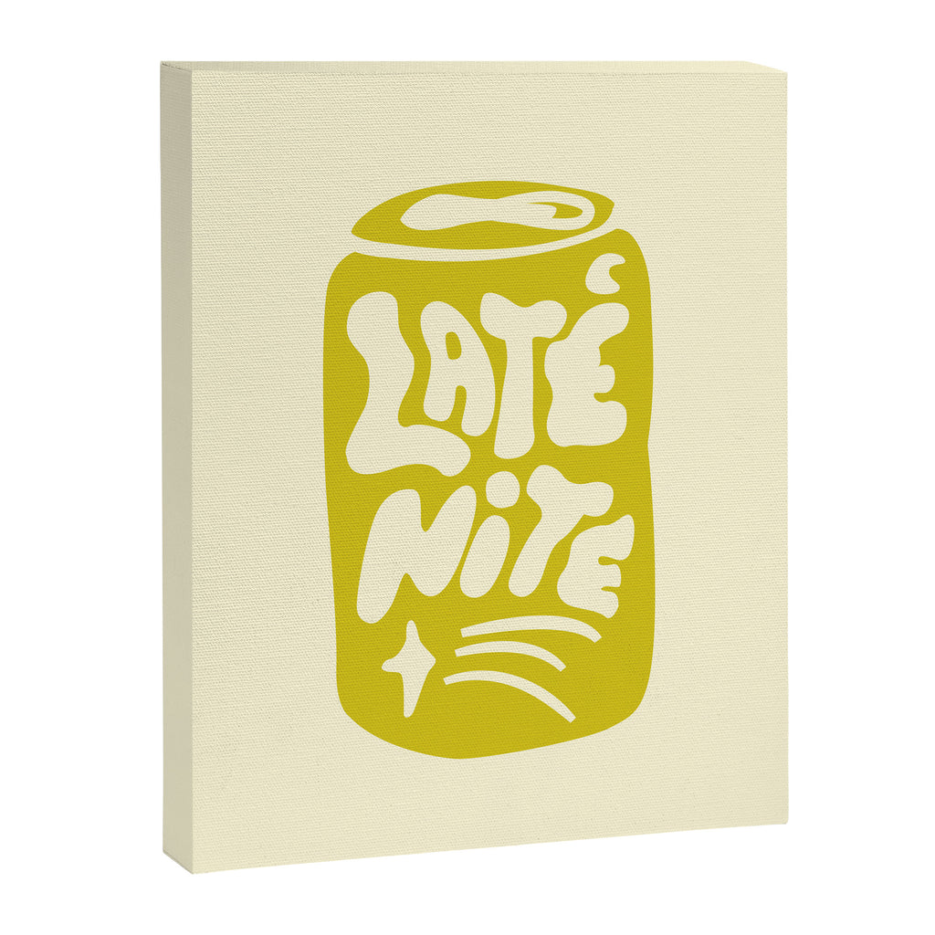 LATE NITE Canvas Print Gallery Image 6