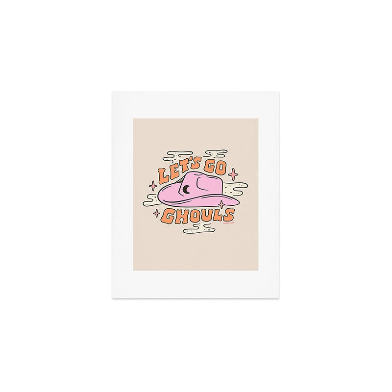 LET'S GO GHOULS Art Print Gallery Image 1