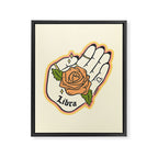 LIBRA Framed Canvas Print Gallery Image 3