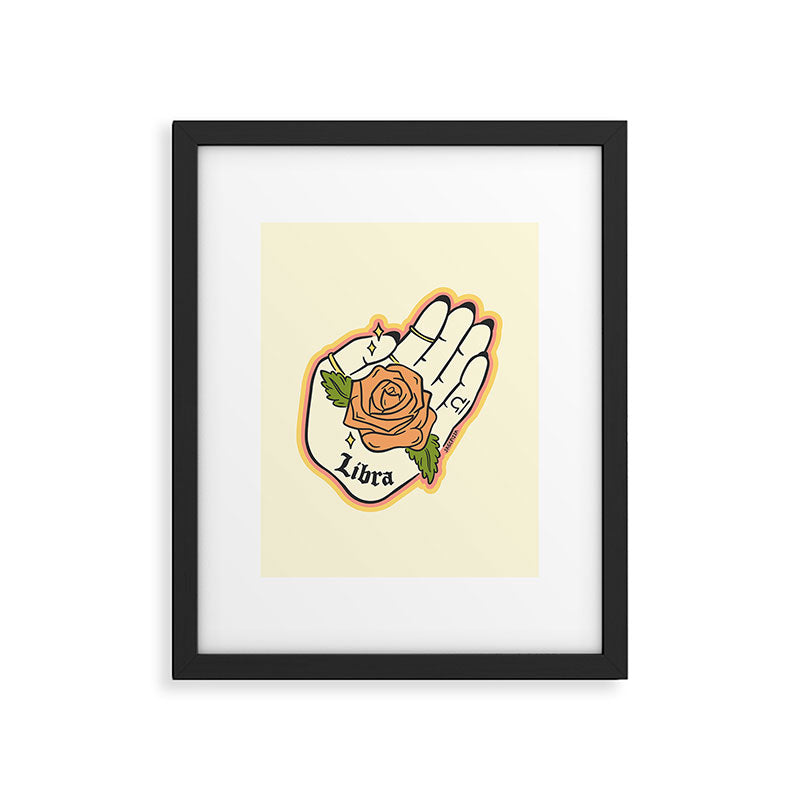 LIBRA Framed Art Print Gallery Image 6