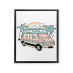 LIVIN' FOR THE WEEKEND Framed Canvas Print Gallery Image 8
