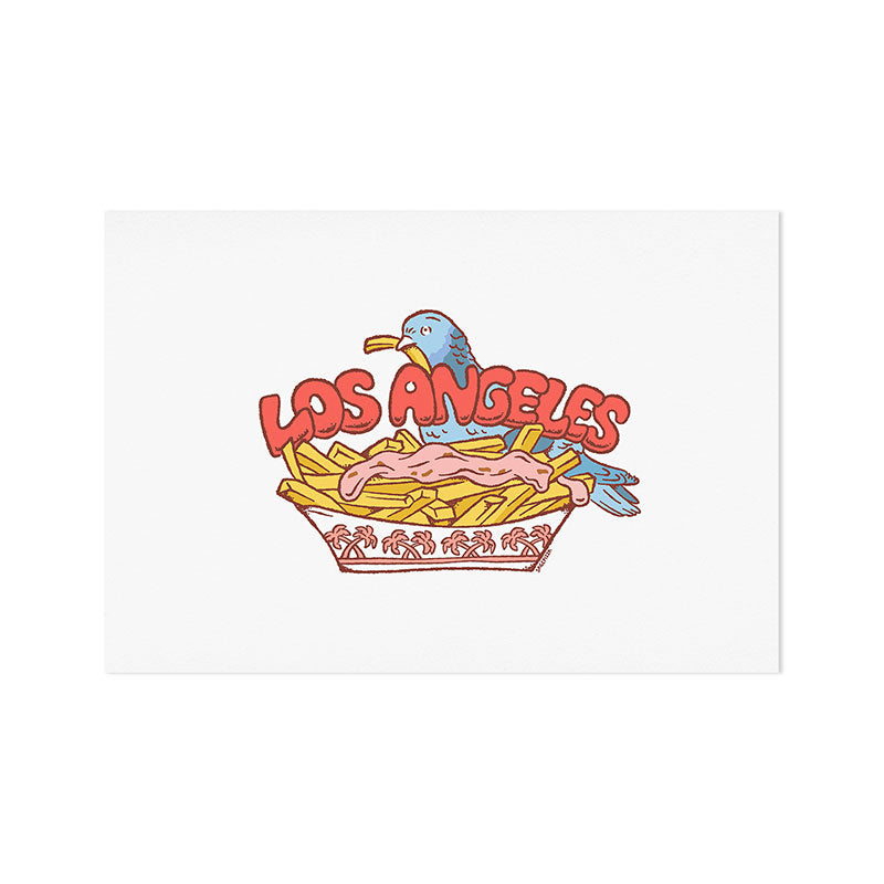 LOS ANGELES Art Print Gallery Image 1
