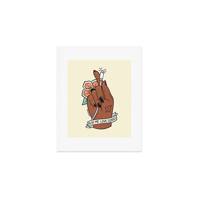 LOVE SONGS Art Print Gallery Image 1