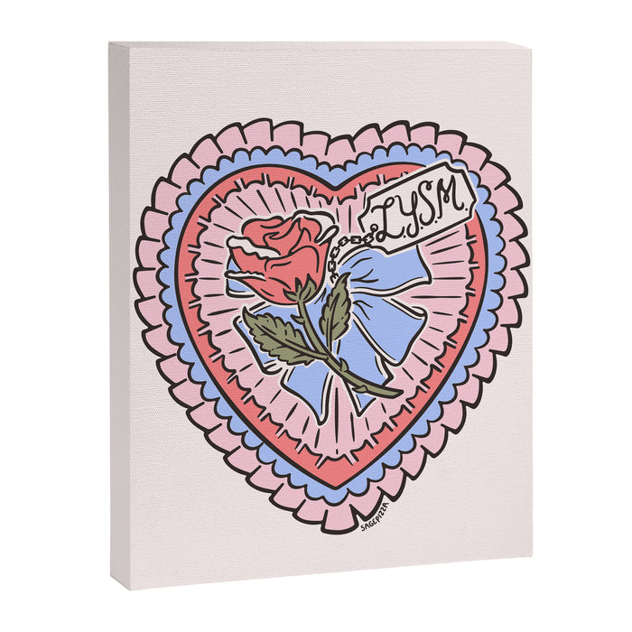 LOVE YOU SO MUCH Canvas Print Gallery Image 1