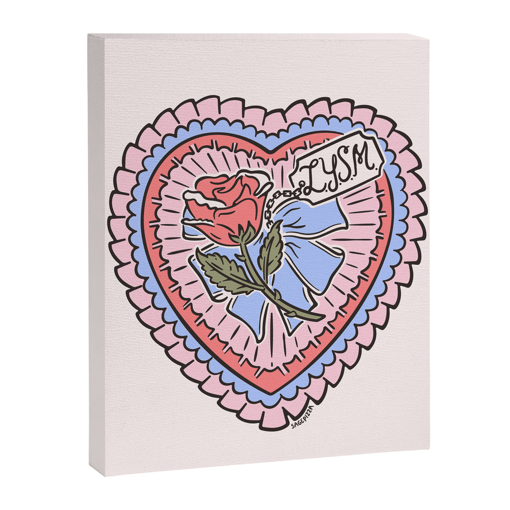 LOVE YOU SO MUCH Canvas Print Gallery Image 8