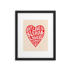 LOVERS CANNOT SEE Framed Art Print Gallery Image 5