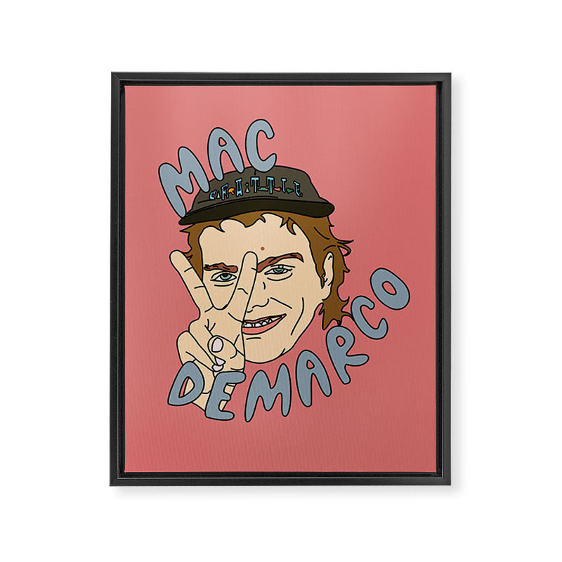 MAC DEMARCO Framed Canvas Print Gallery Image 6