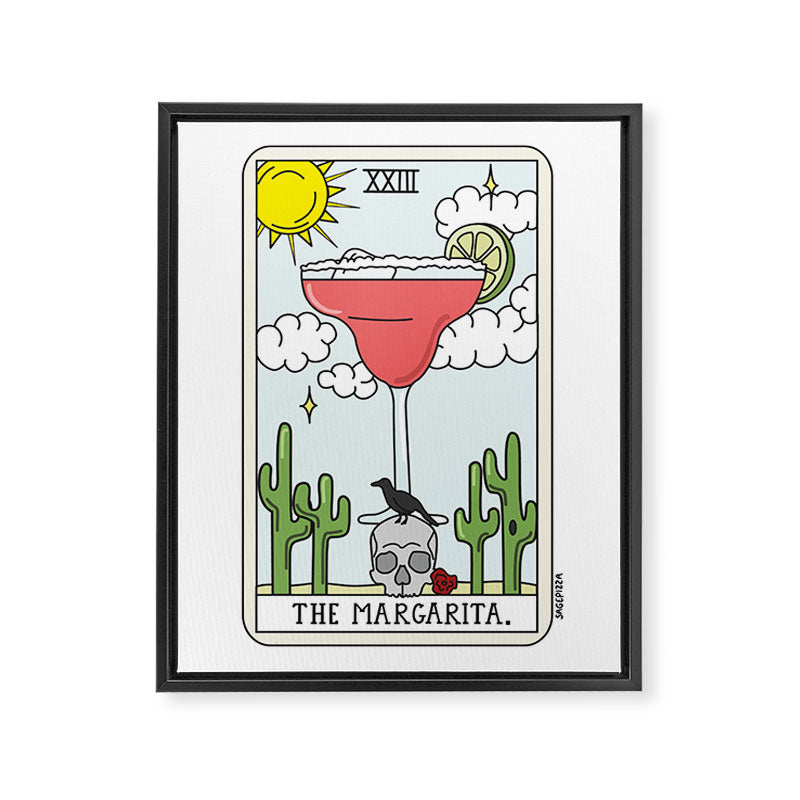 MARGARITA READING Framed Canvas Print Gallery Image 6