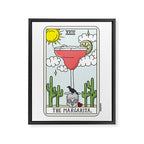 MARGARITA READING Framed Canvas Print Gallery Image 6