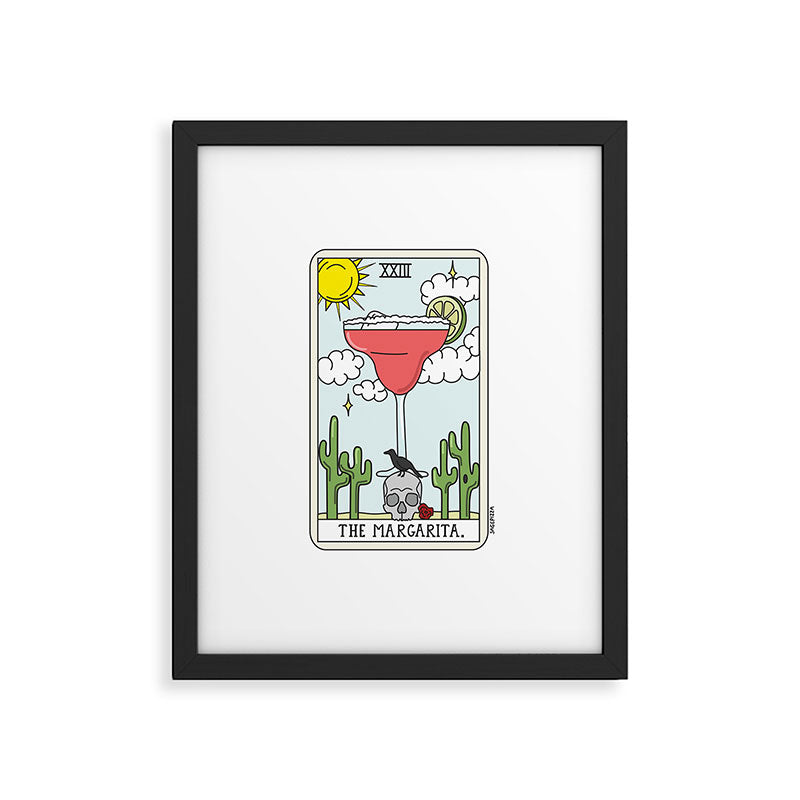 MARGARITA READING Framed Art Print Gallery Image 5