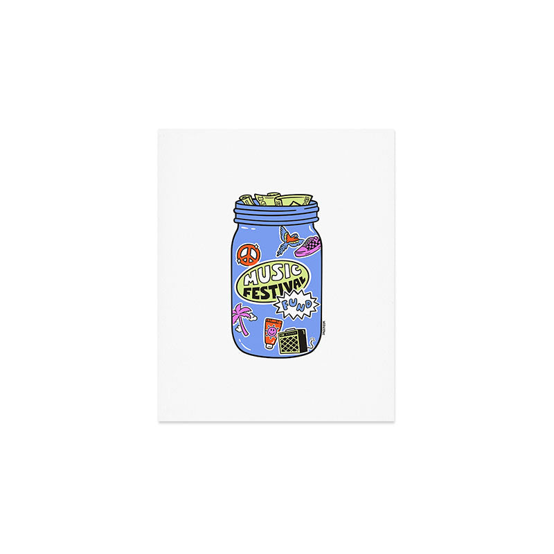 MUSIC FESTIVAL FUND Art Print Gallery Image 1