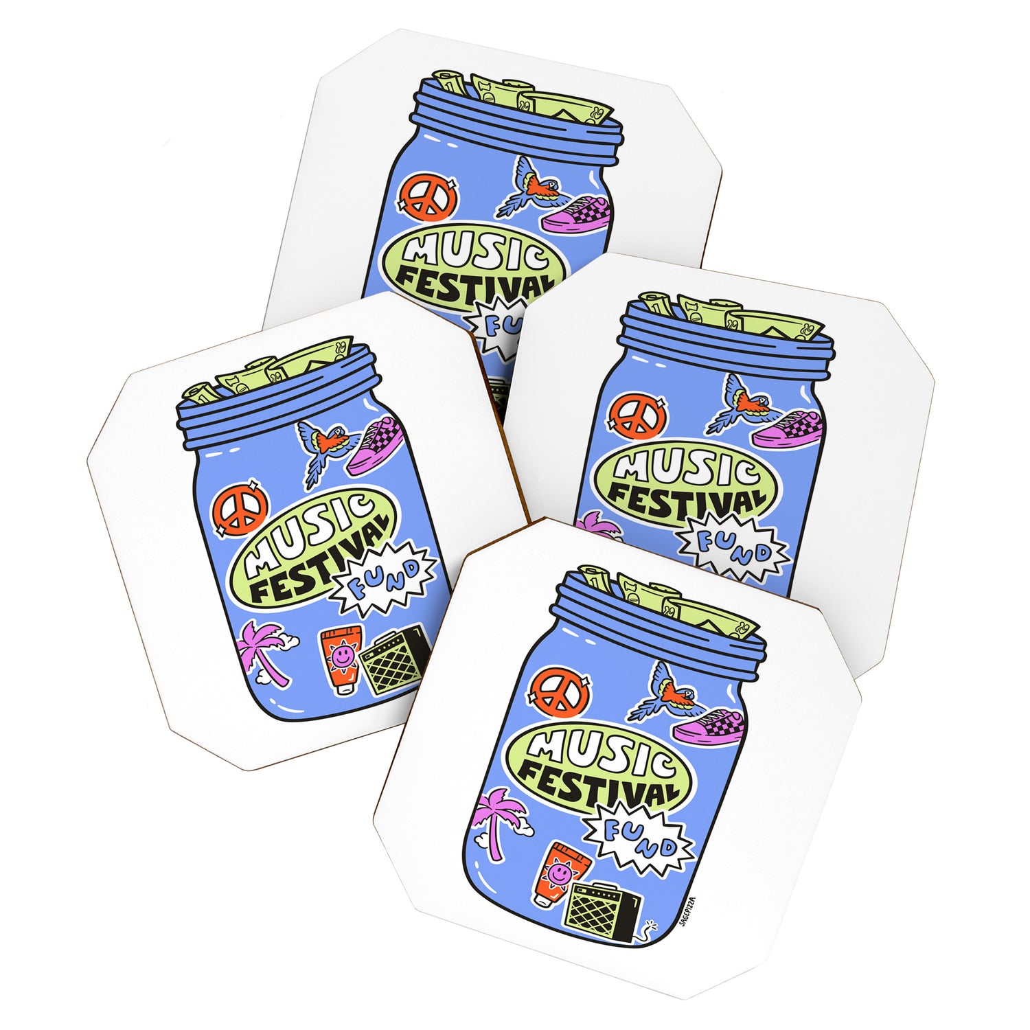 MUSIC FESTIVAL FUND Coaster Gallery Image 1