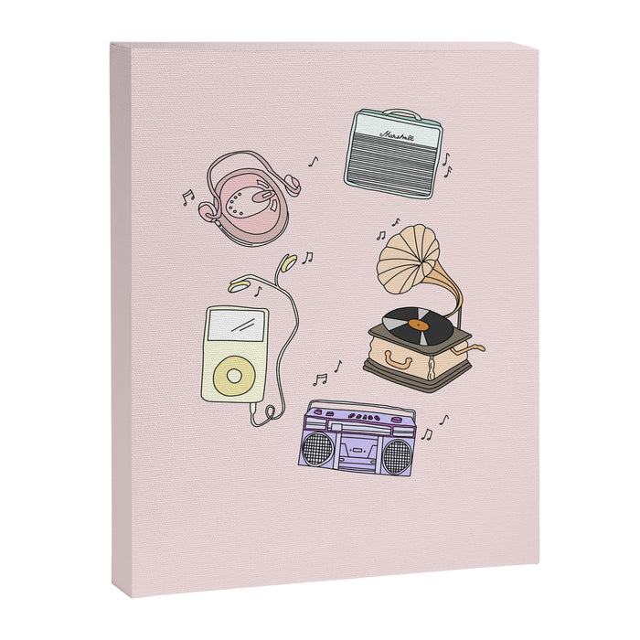 MUSIC PLAYERS Canvas Print Gallery Image 1