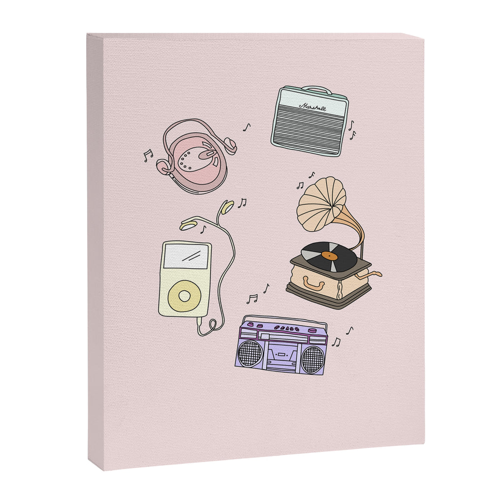 MUSIC PLAYERS Canvas Print Gallery Image 6