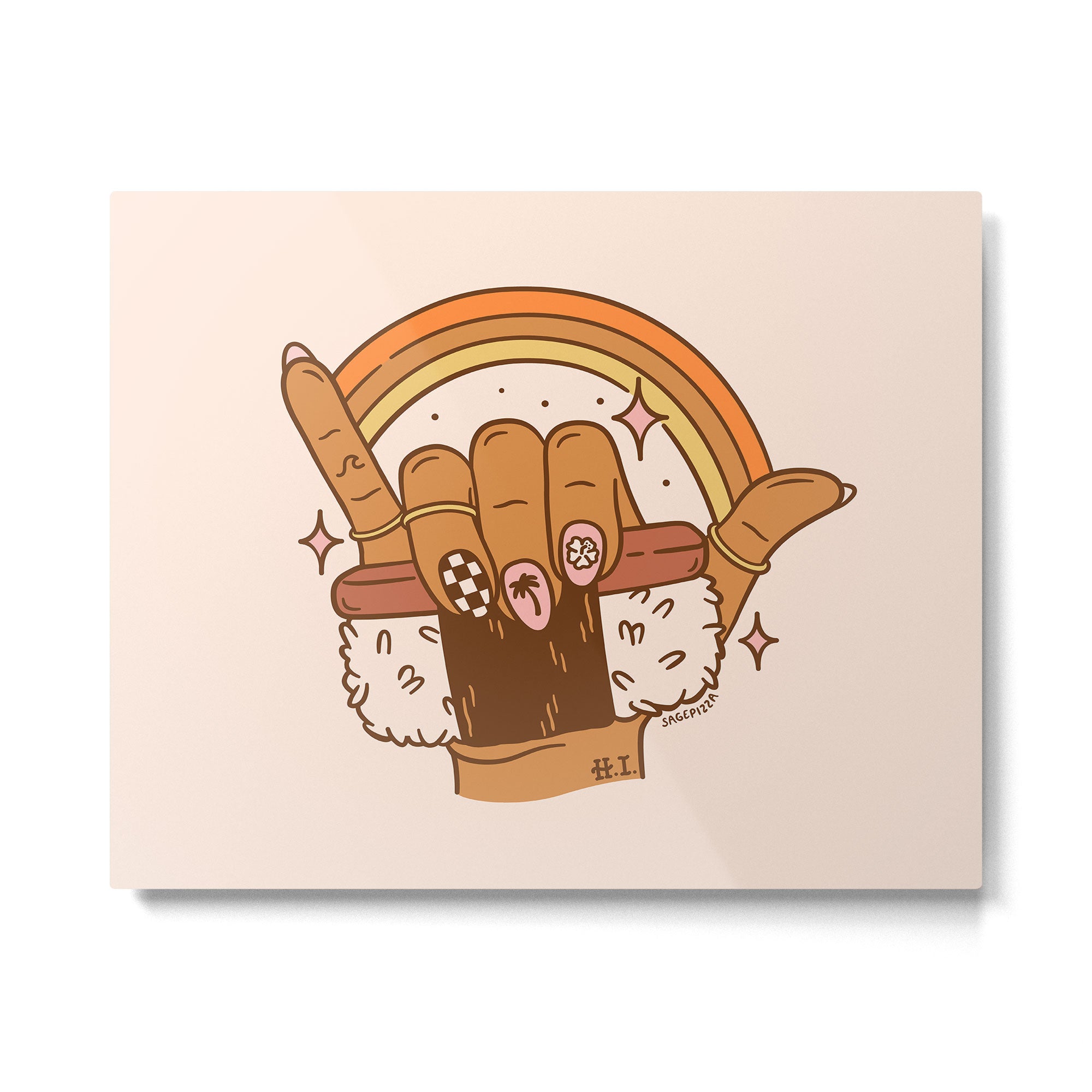 MUSUBI SHAKA Metal Print Gallery Image 6