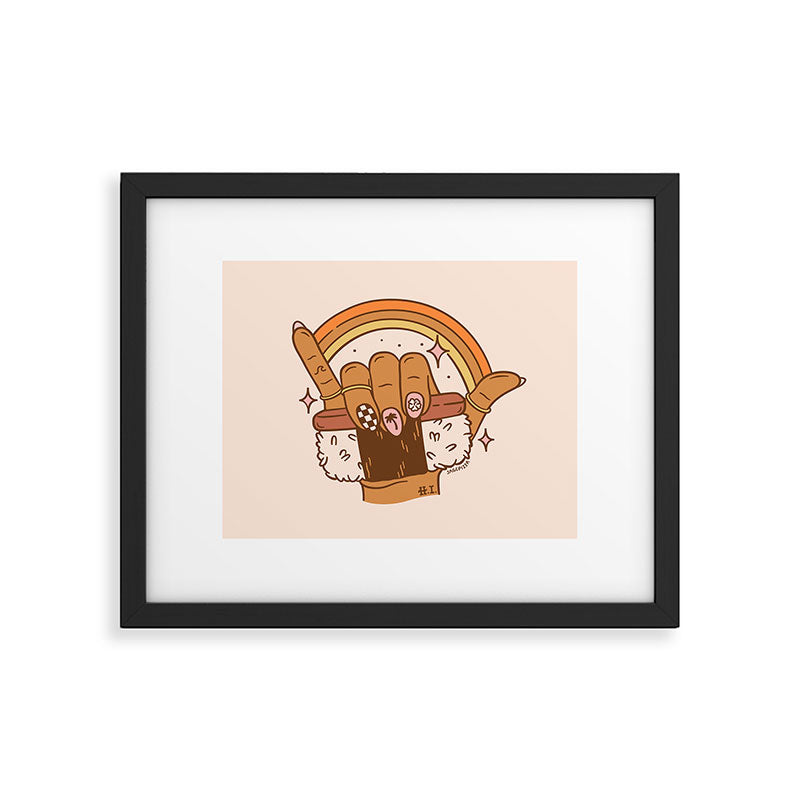 MUSUBI SHAKA Framed Art Print Gallery Image 6