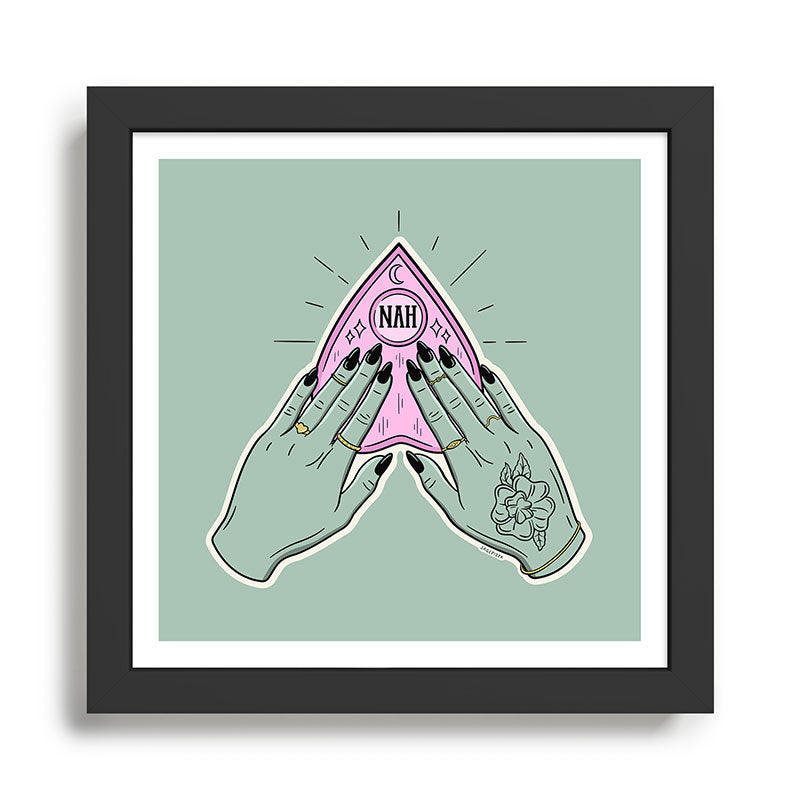NAH PLANCHETTE Framed Art Print Gallery Image 1