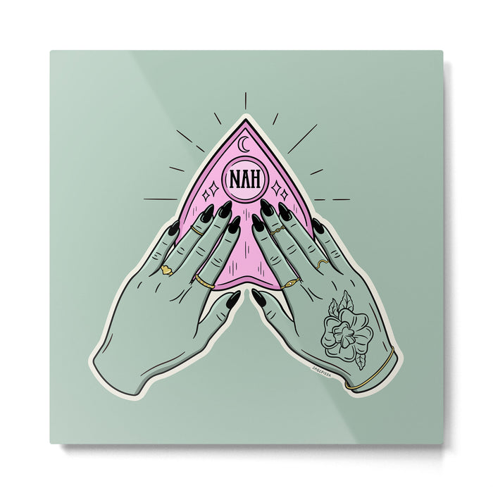 NAH PLANCHETTE Metal Print Gallery Image 1