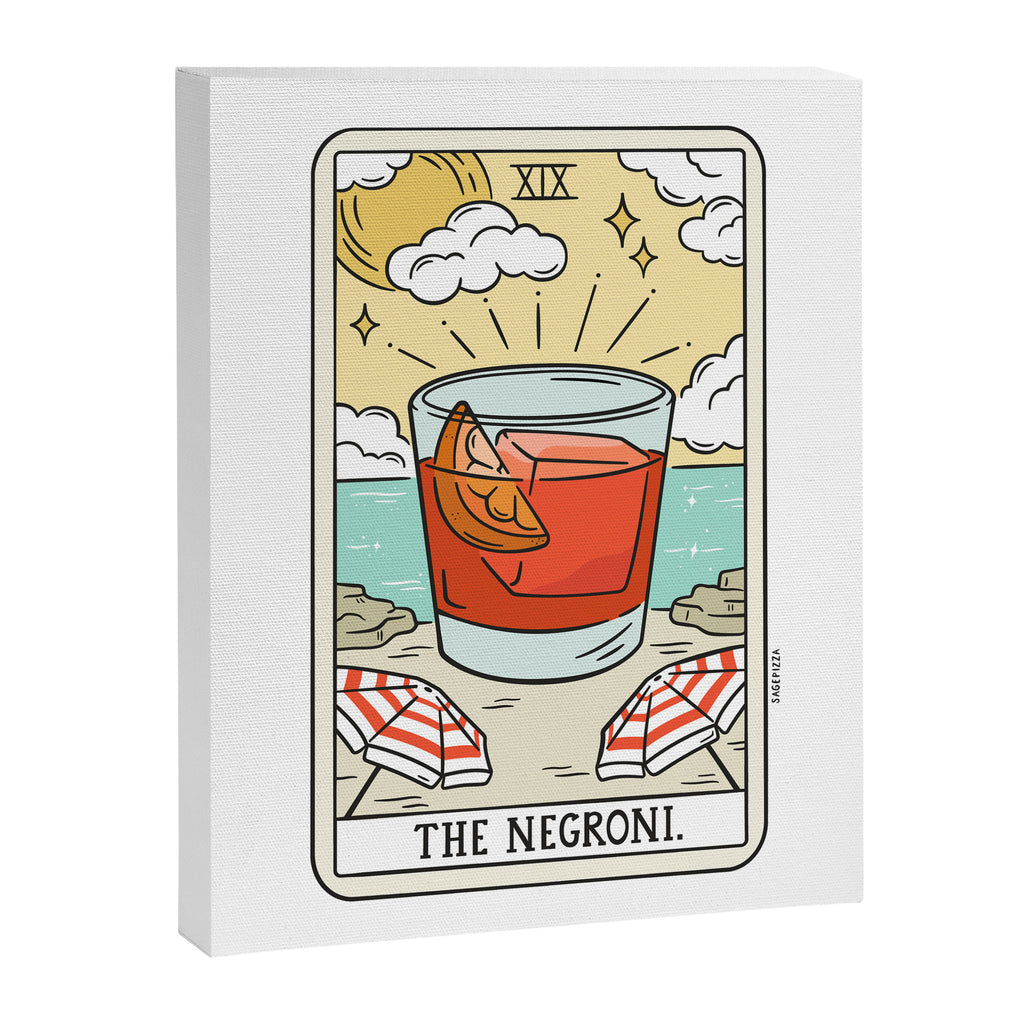 NEGRONI READING Canvas Print Gallery Image 8