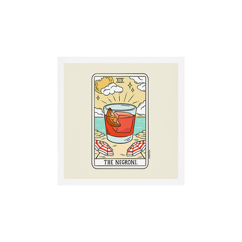 NEGRONI READING Art Print Gallery Image 1