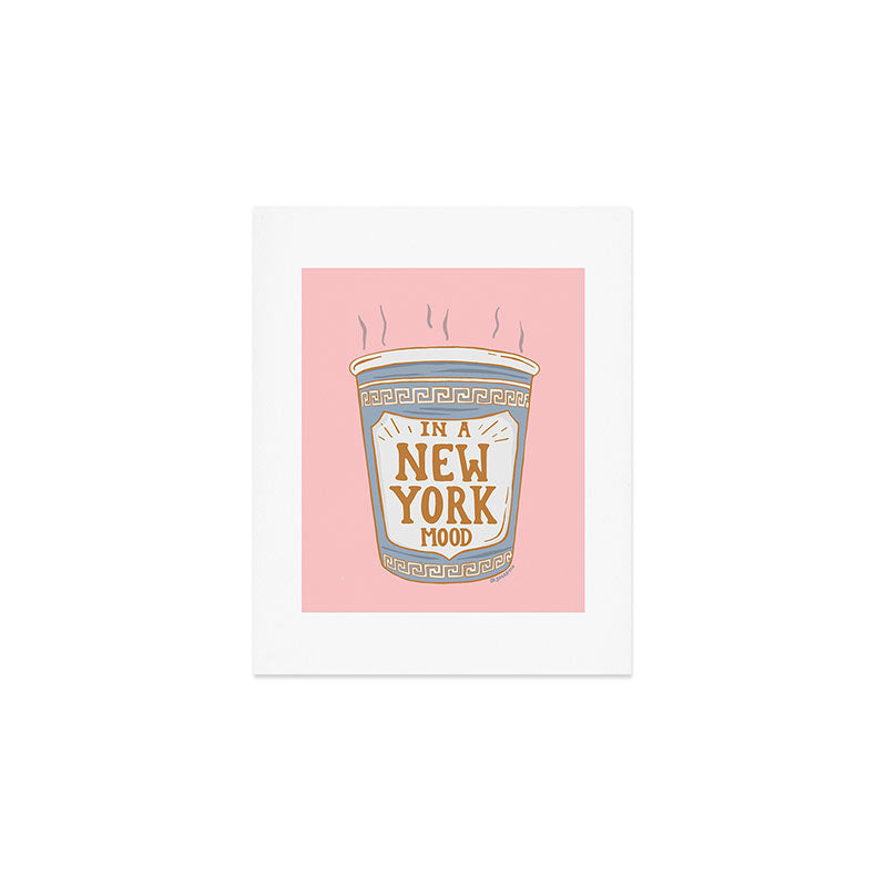 NEW YORK MOOD Art Print Gallery Image 1