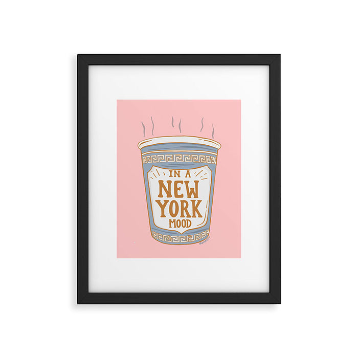 NEW YORK MOOD Framed Art Print Gallery Image 1