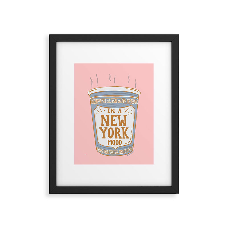 NEW YORK MOOD Framed Art Print Gallery Image 6