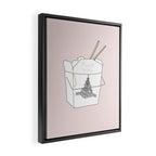 NICE TAKEOUT Framed Canvas Print Gallery Image 2