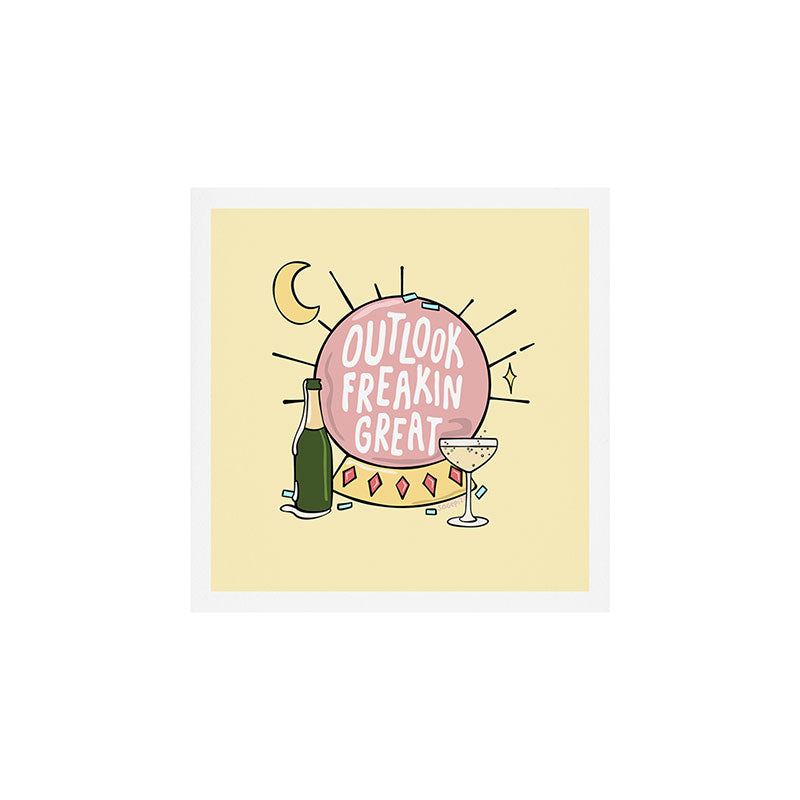 OUTLOOK FREAKIN GREAT Art Print Gallery Image 1