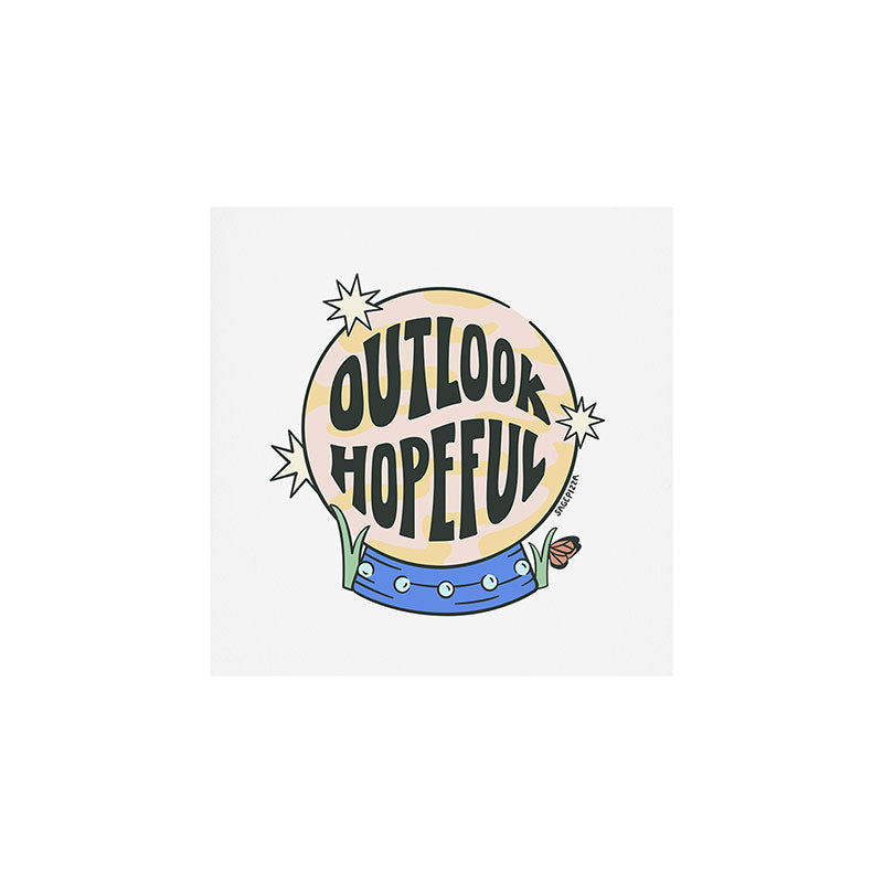 OUTLOOK HOPEFUL Art Print Gallery Image 1
