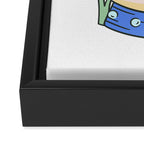OUTLOOK HOPEFUL Framed Canvas Print Gallery Image 3