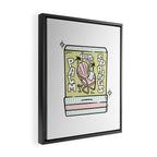 Palm Springs Matchbook Framed Canvas Print Gallery Image 2