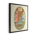 PICKIN SUNFLOWERS Framed Canvas Print Gallery Image 2