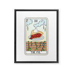PIE READING Framed Canvas Print Gallery Image 6