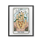 PIZZA READING (LIGHT) Framed Canvas Print Gallery Image 6