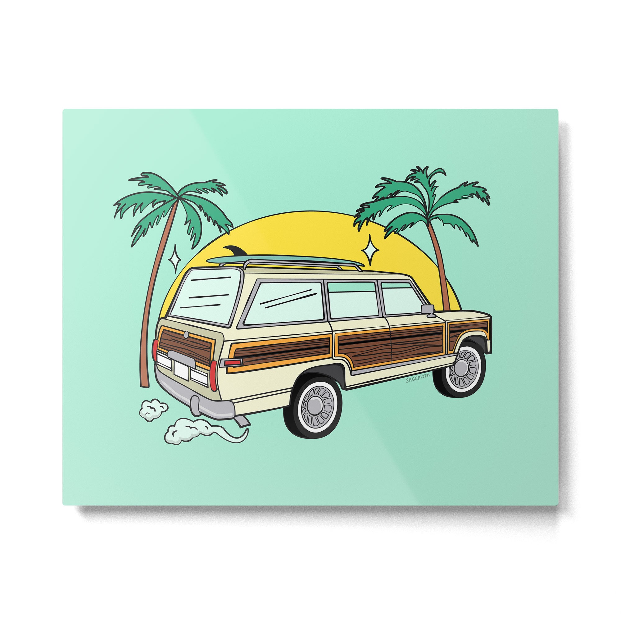 ROAD TRIP Metal Print Gallery Image 4