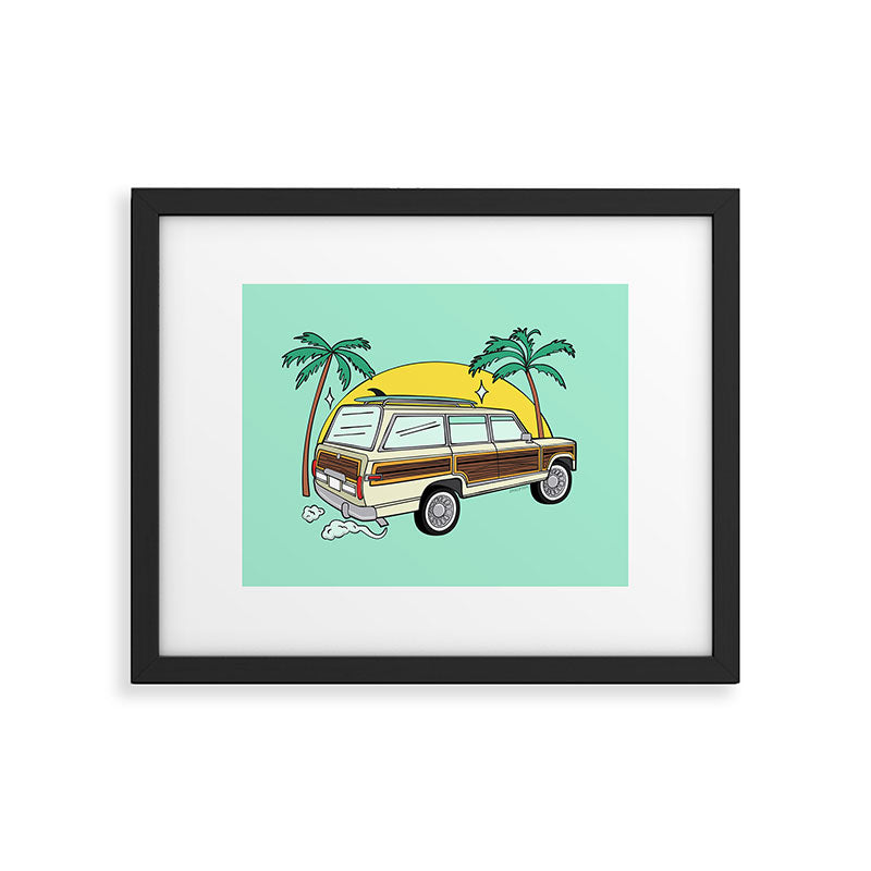 ROAD TRIP Framed Art Print Gallery Image 5