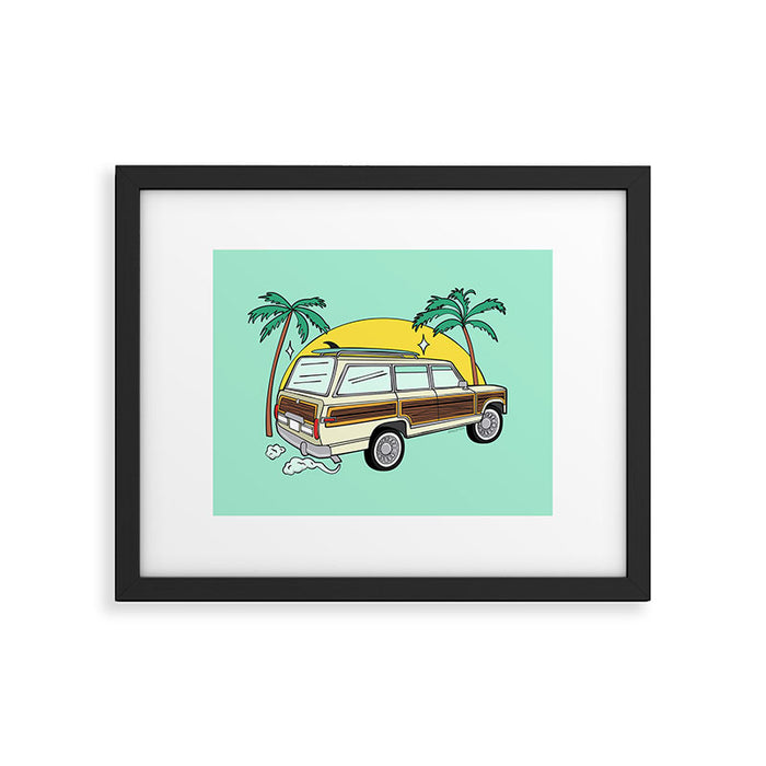 ROAD TRIP Framed Art Print Gallery Image 1