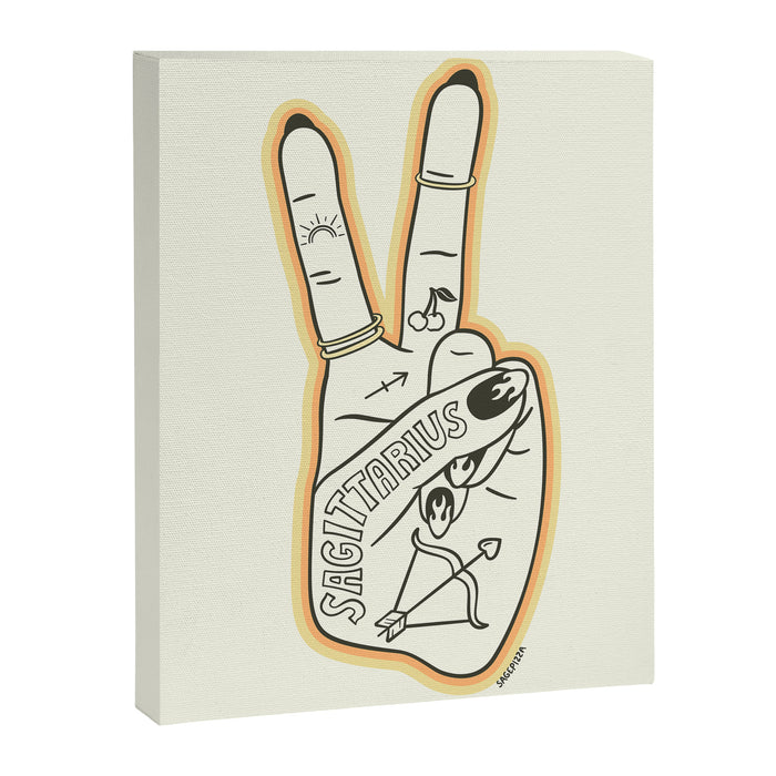 Sagittarius Hand Canvas Print Gallery Image 1