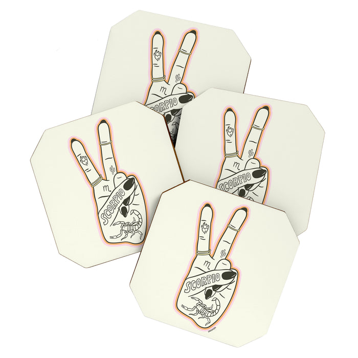 SCORPIO HAND Coaster Gallery Image 1