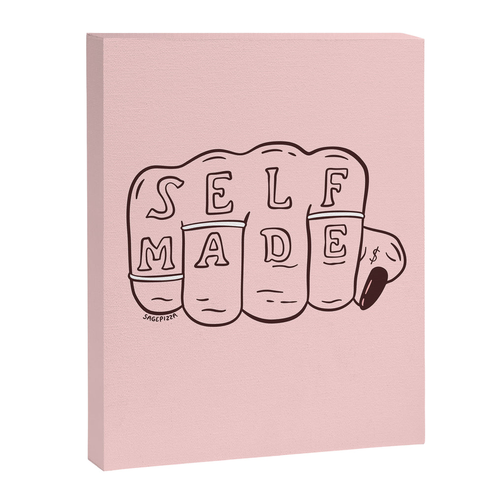 SELF MADE Canvas Print Gallery Image 8
