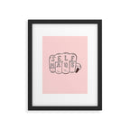 SELF MADE Framed Art Print Gallery Image 6