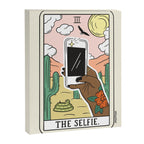 SELFIE READING (DARK) Canvas Print Gallery Image 6