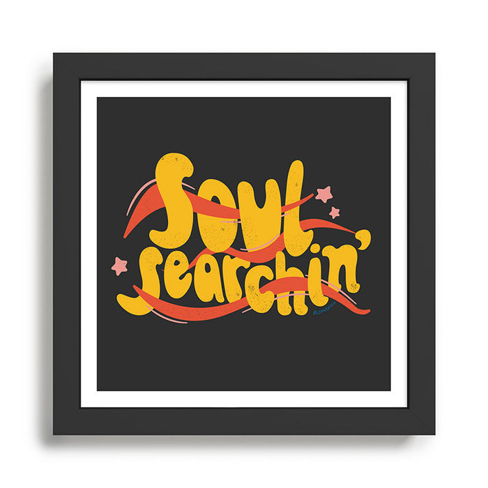 SOUL SEARCHIN' Framed Art Print Gallery Image 1