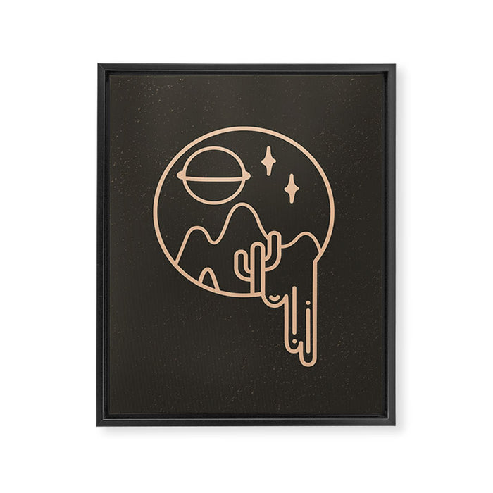 STARGAZERS Framed Canvas Print Gallery Image 1