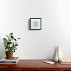 Summer (in Blue) Framed Art Print Gallery Image 2