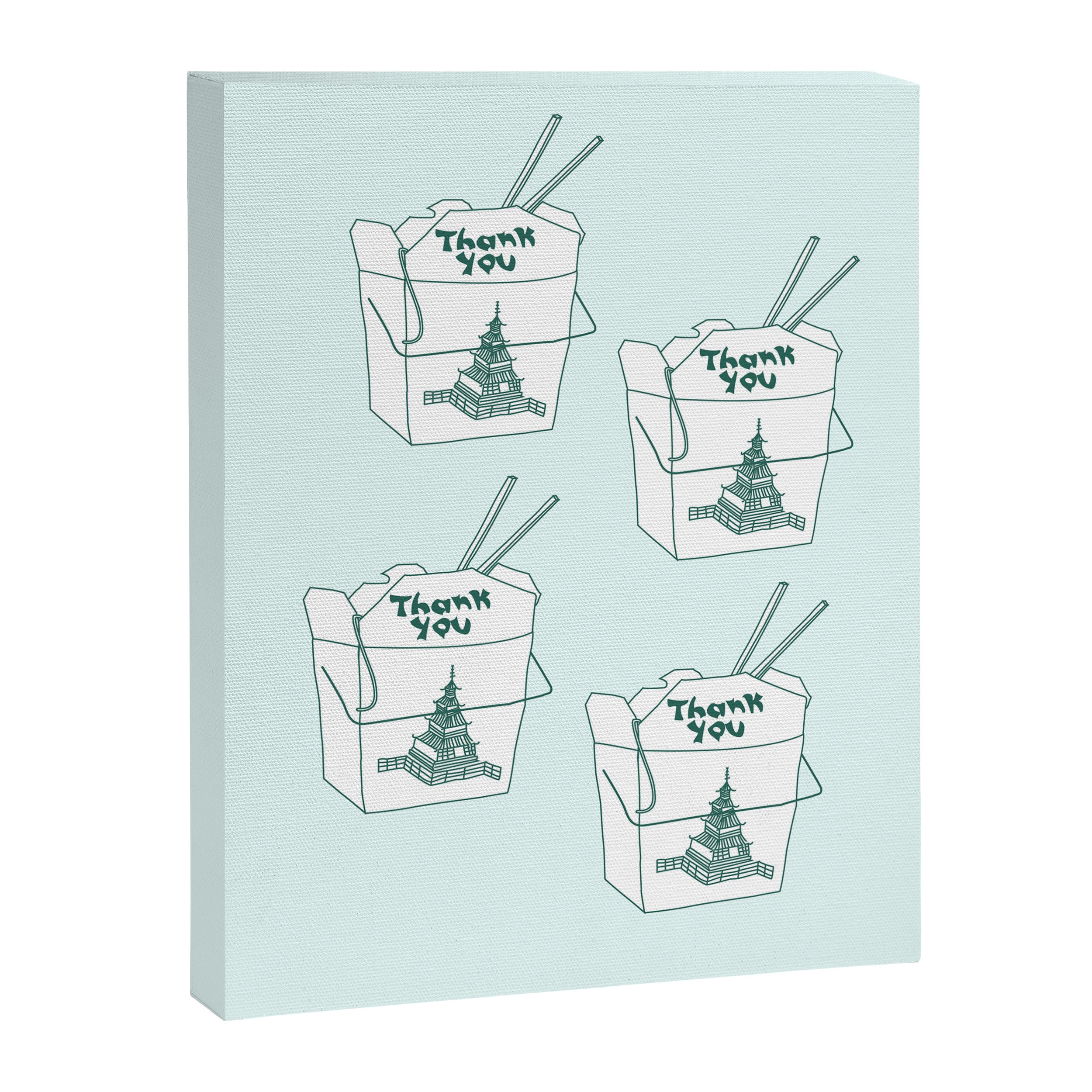 TAKEOUT Canvas Print Gallery Image 6