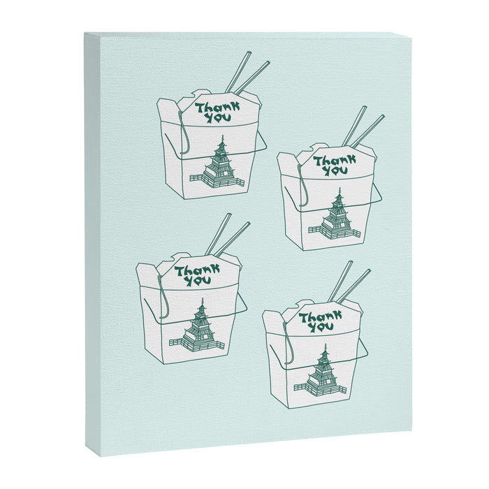 TAKEOUT Canvas Print Gallery Image 1